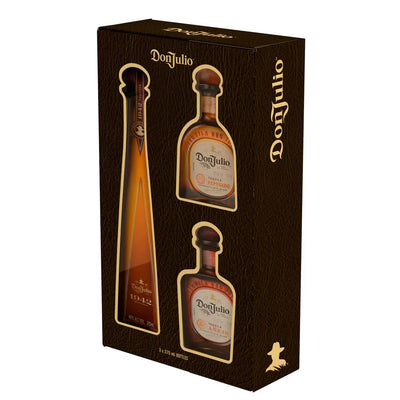 Don Julio 1942, Reposado & Añejo Gift Pack 3x375ml