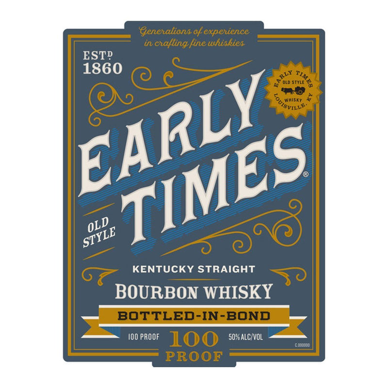 Early Times Bottled In Bond