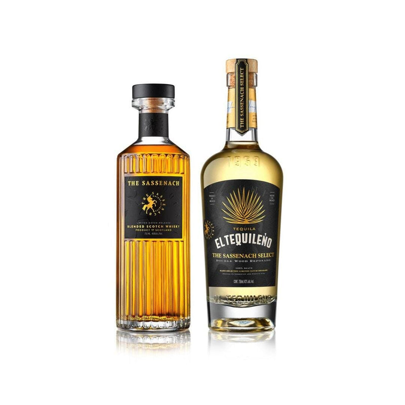 El Tequileno The Sassenach Select Double Wood Reposado with Limited Edition - The Sassenach Blended Scotch Whisky