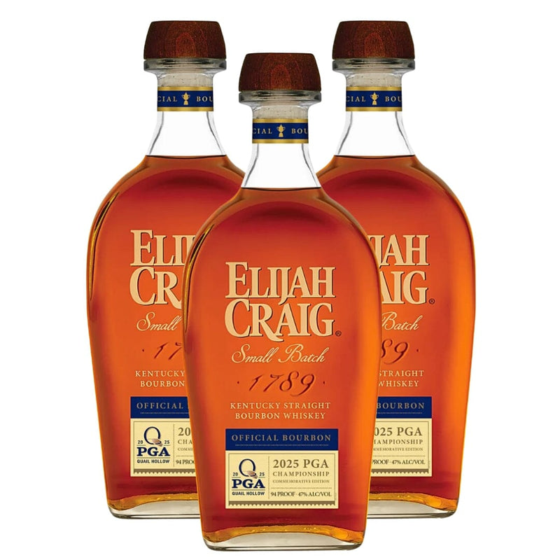 Elijah Craig 2025 PGA Championship Commemorative Edition 3PK