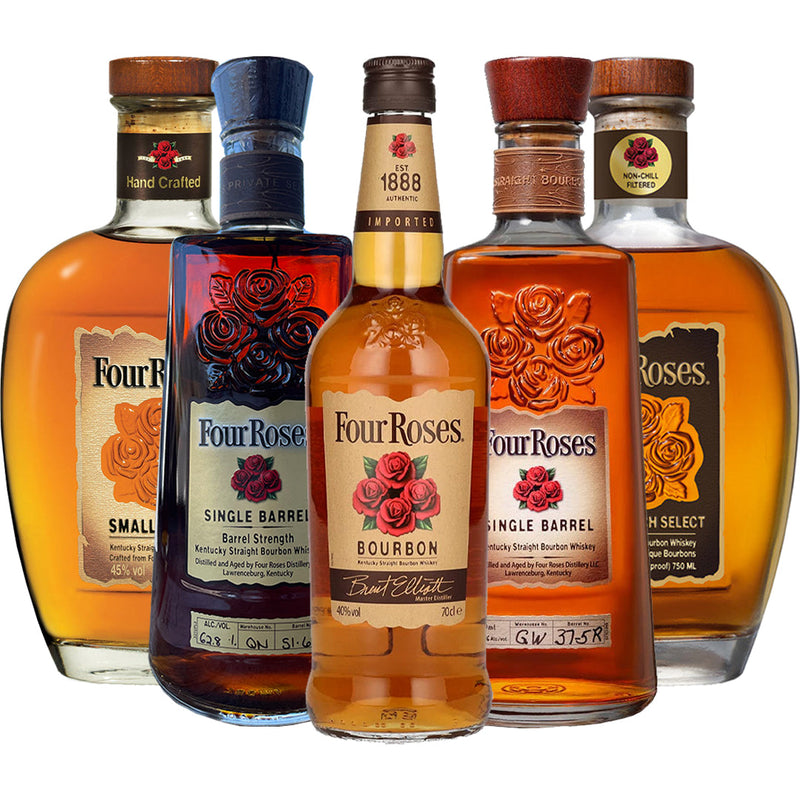 Four Roses OESK Tier-6 Single Barrel Sip Whiskey X Nestor Liquor Private Selection Bundle