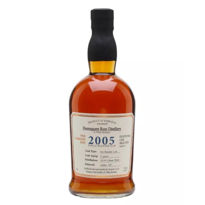 Foursquare 2005 Cask Strength Rum