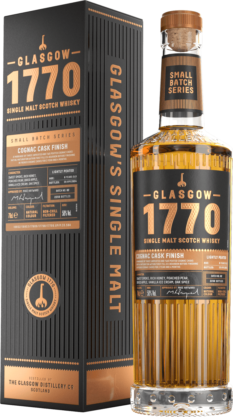 Glasgow 1770 Cognac Cask Finish Batch No. 2