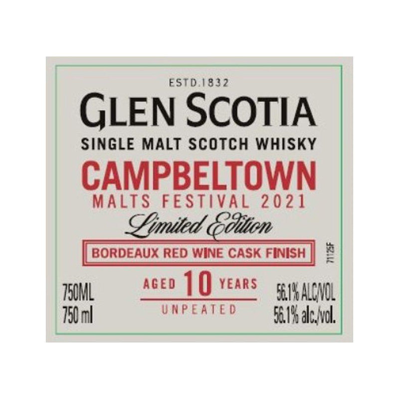 Glen Scotia Campbeltown 10 Year Old