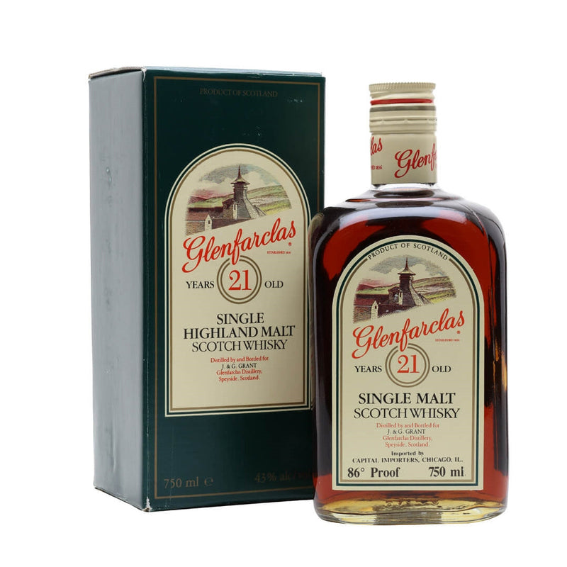 Glenfarclas 21 Year Old 1970s Bottling Single Highland Malt Scotch Whisky