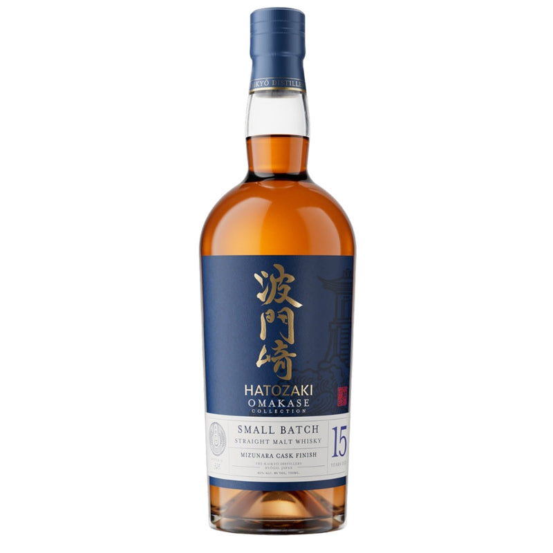 Hatozaki Omakase Small Batch 15 Year Old Mizunara Cask Finish