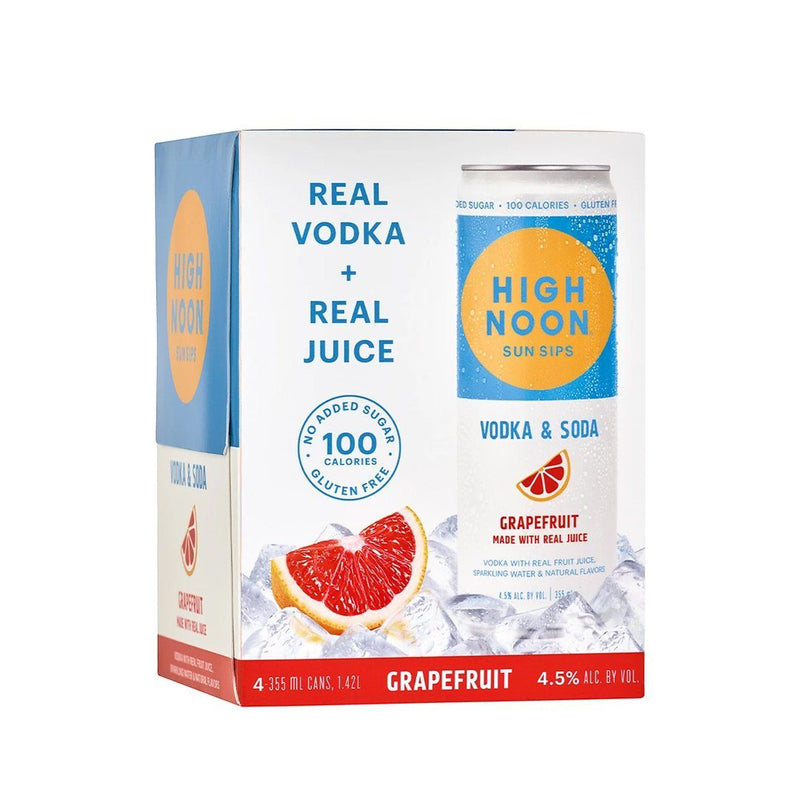 High Noon Grapefruit 4PK