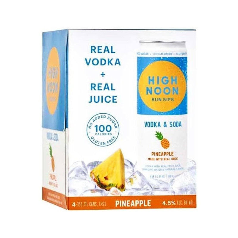 High Noon Pineapple 4PK
