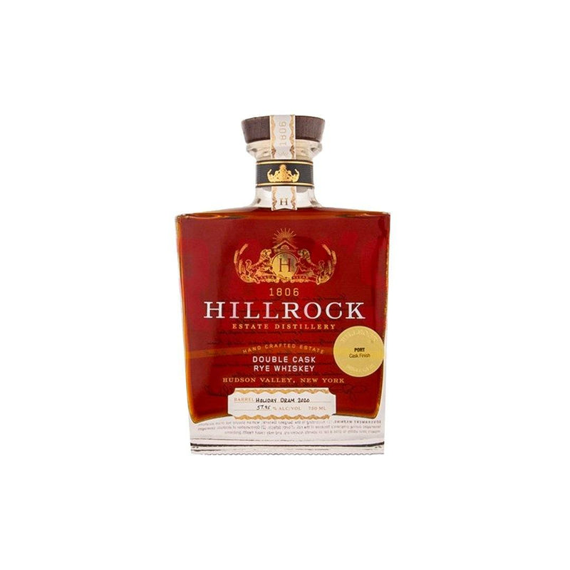 Hillrock Double Cask Rye Whiskey Port Finish