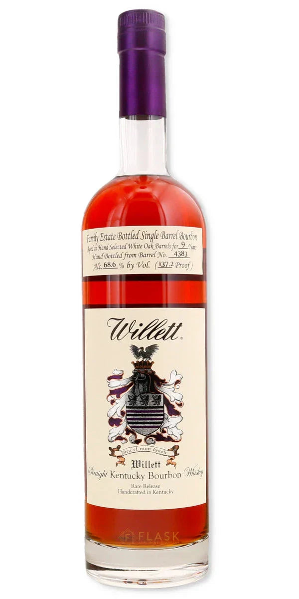Willett Family Estate Bottled Single Barrel Bourbon 9 Year 137.2 Proof "November Rain"