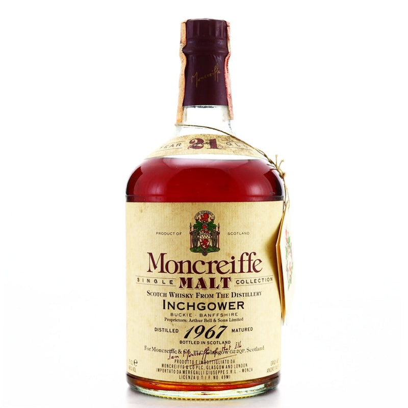 Inchgower 1967 Moncrieffe 21 Year Old Single Malt Collection