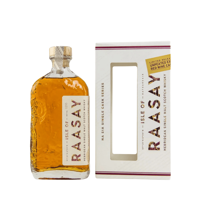 Isle of Raasay Unpeated Ex-Bordeaux Red Wine Cask Strength Whiskey