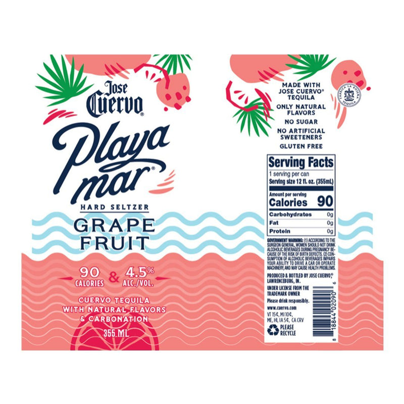 Jose Cuervo Hard Seltzer Grapefruit