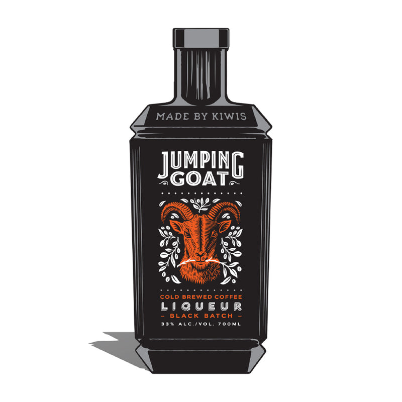 Jumping Goat Cold Brewed Coffee Liqueur Black Batch