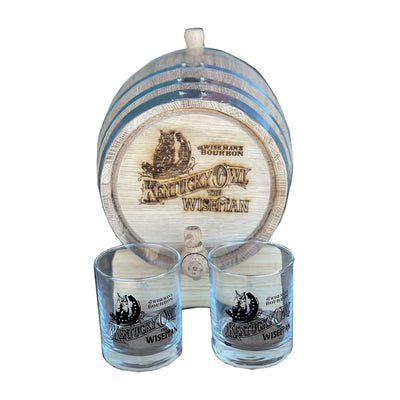 Kentucky Owl Wiseman Old Fashioned Barrel Aging Kit W/ 6pk Kentucky Owl Wiseman