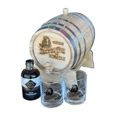 Kentucky Owl Wiseman Old Fashioned Barrel Aging Kit W/ 6pk Kentucky Owl Wiseman