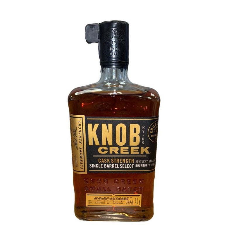 Knob Creek Cask Strength "Knob Island" Sip Whiskey Single Barrel Select 122.3 Proof
