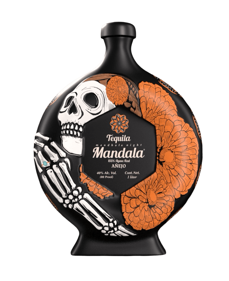 Mandala Tequila Anejo Dia De Los Muertos "La Catrina" 2025 Edition 1L