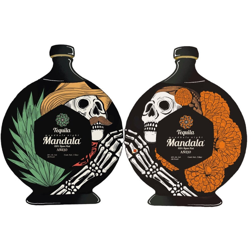 Mandala Tequila Anejo Dia De Los Muertos "Life After Death" 2025 Limited Edition Bundle