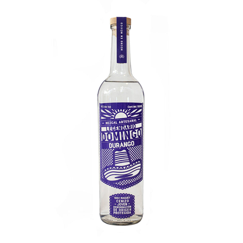 Mezcal Legendario Domingo Durango Cenizo 750ml