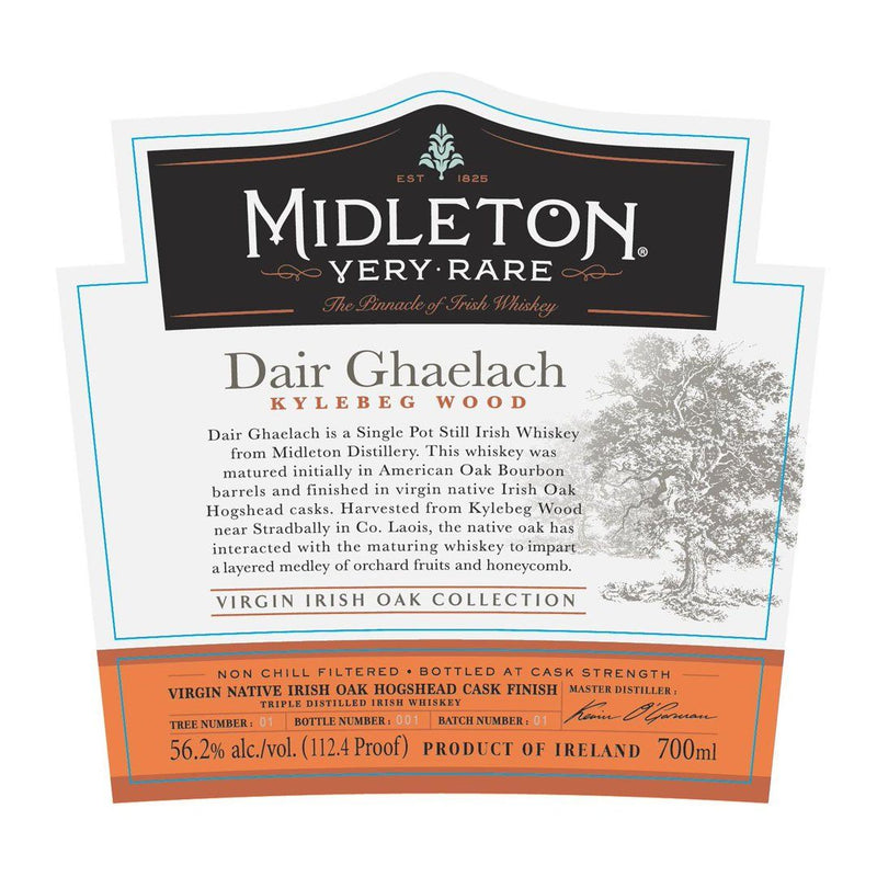 Midleton Very Rare Dair Ghaelach Kylebeg Wood Tree No. 6 700ml