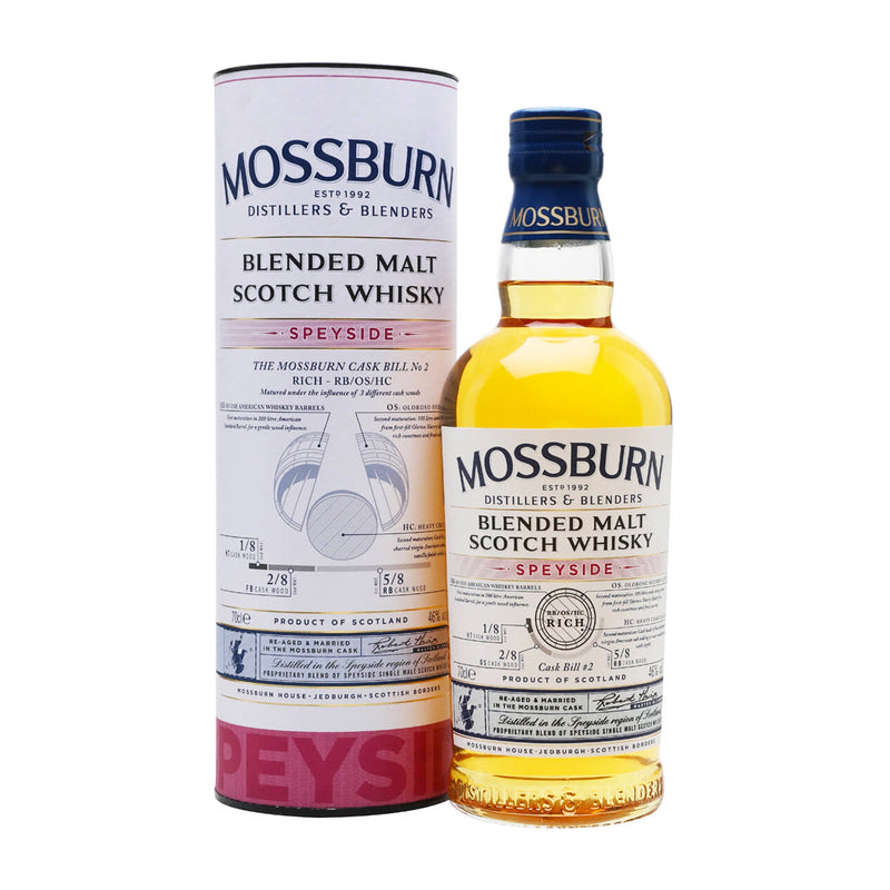 Mossburn Speyside Blended Malt Scotch Whisky