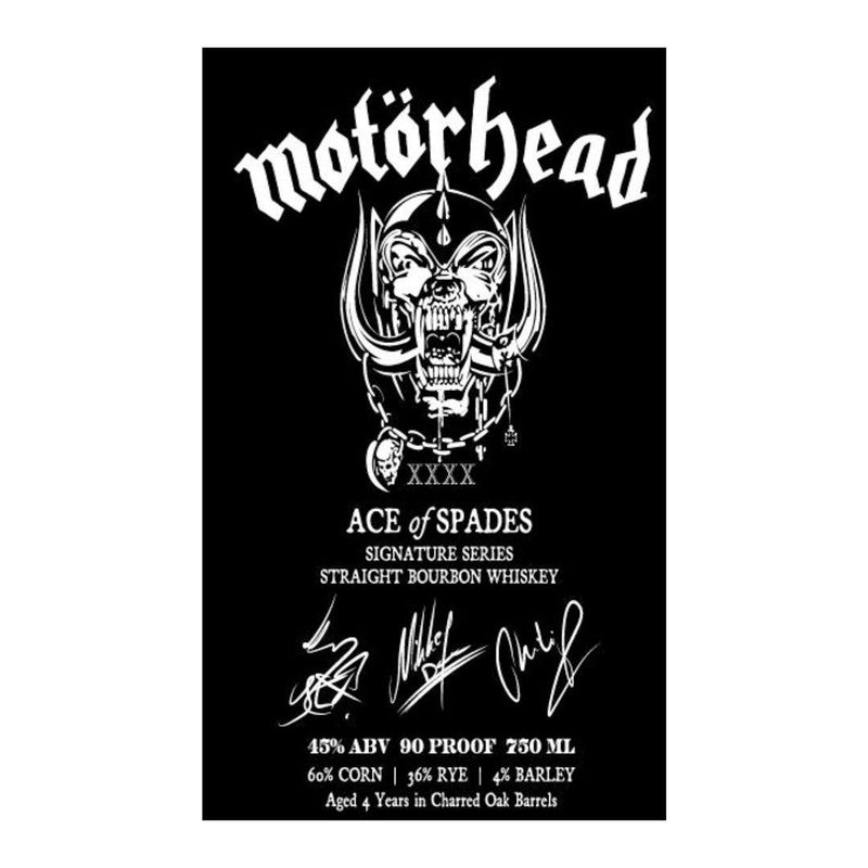 Motorhead Ace Of Spades Bourbon