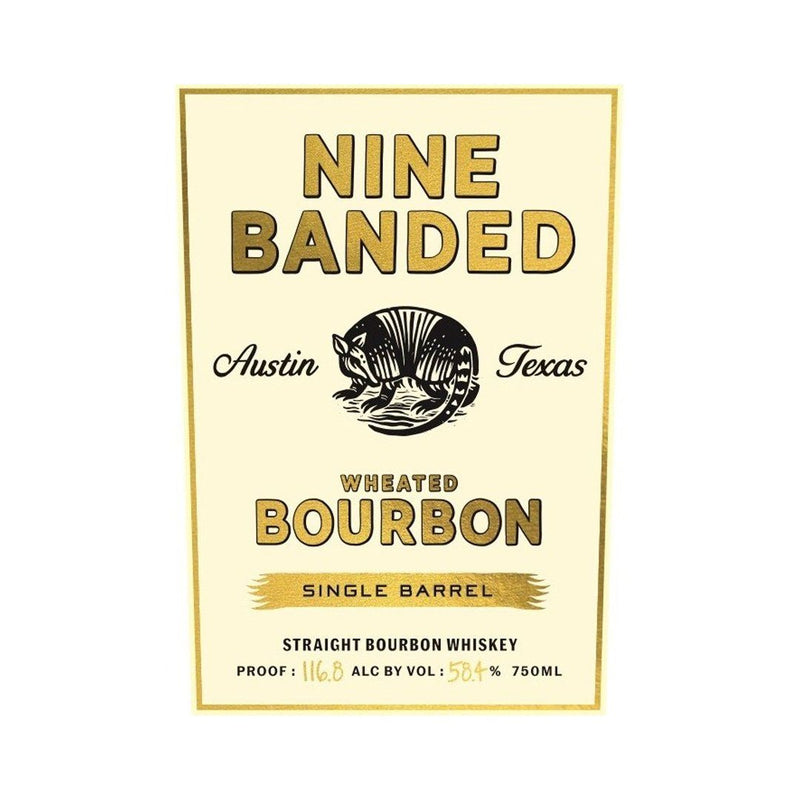 Nine Banded Single Barrel Wheated Bourbon