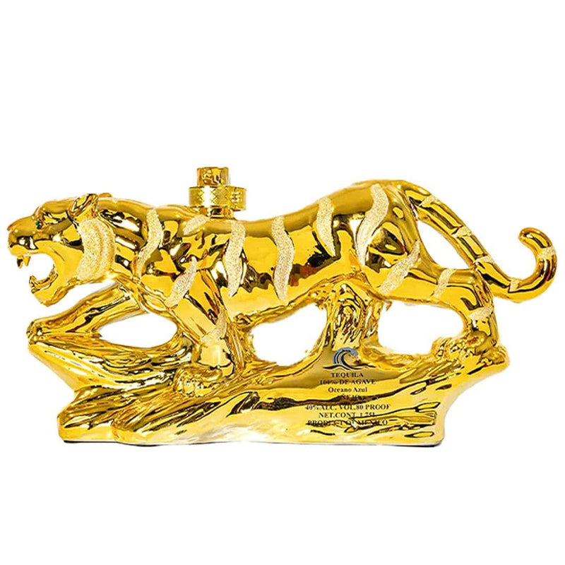 Oceano Azul Golden Tiger Anejo Tequila 1.75L