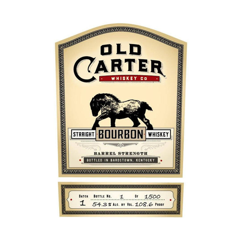 Old Carter Straight Bourbon Batch 1