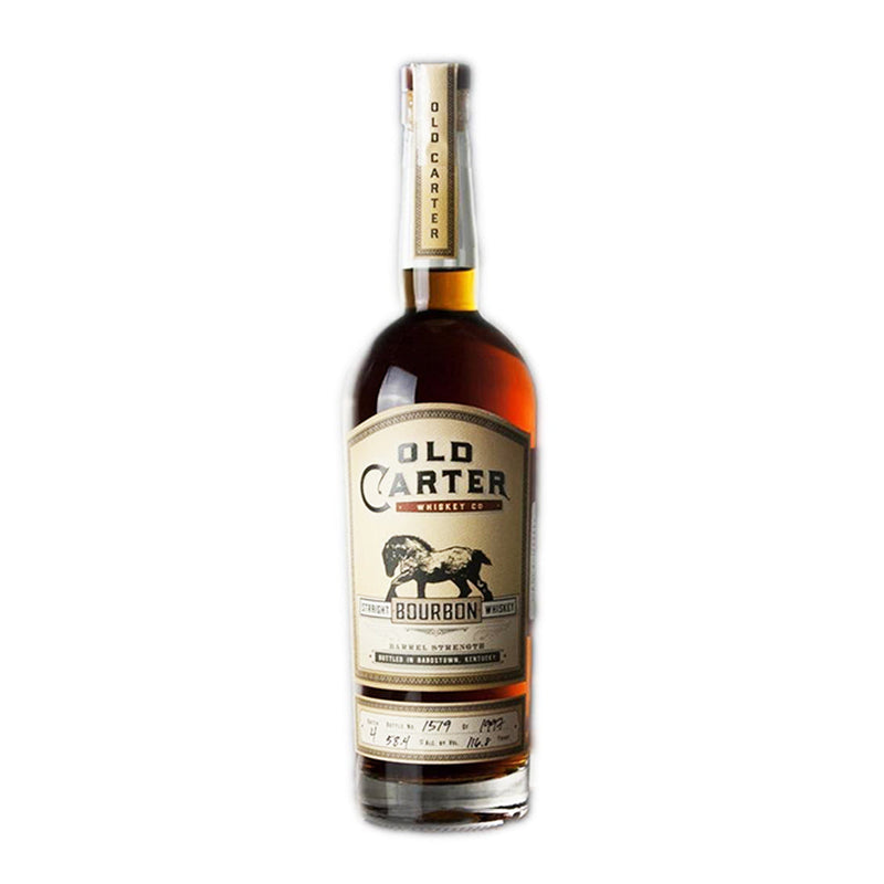 Old Carter Straight Bourbon Whiskey Barrel Strength Batch 