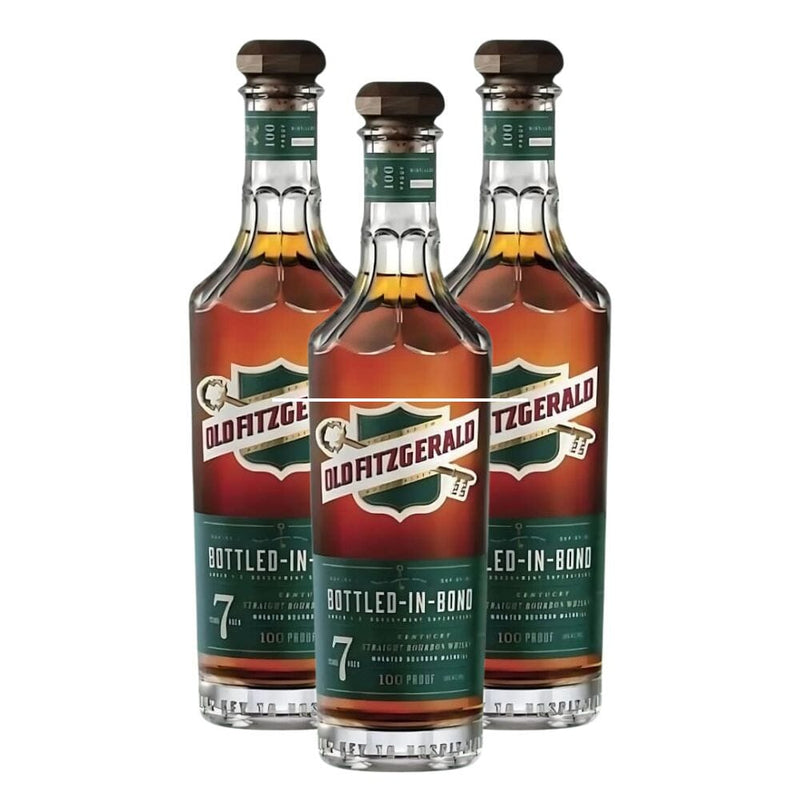 Old Fitzgerald 7 Year Old Bottled in Bond Bourbon 3pk