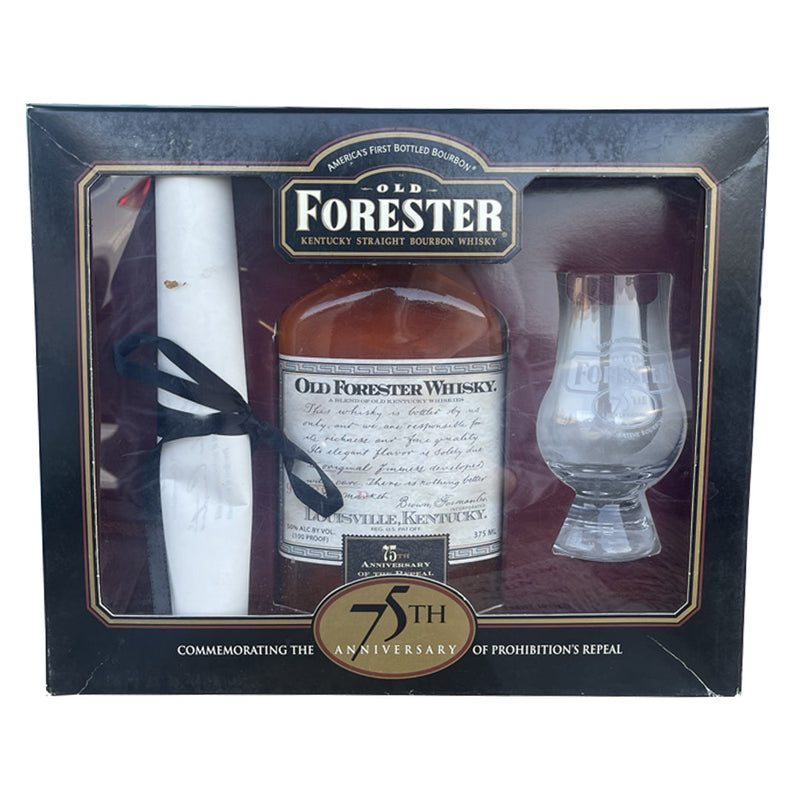 Old Forester 75th Anniversary of the Repeal of Prohibition 375ML Gift Box
