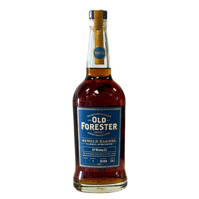 Old Forester x Sip Whiskey Single Barrel Barrel Strength 136.1 Proof