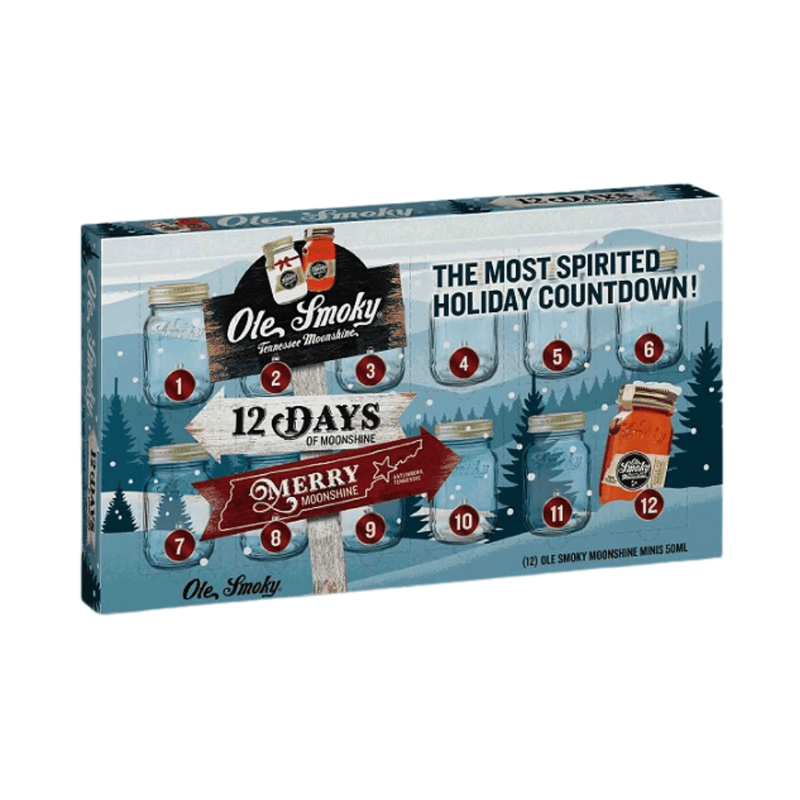 Ole Smoky 12 Days of Moonshine Minis Holiday Pack