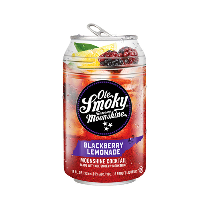 Ole Smoky Blackberry Moonshine Cocktail 4PK