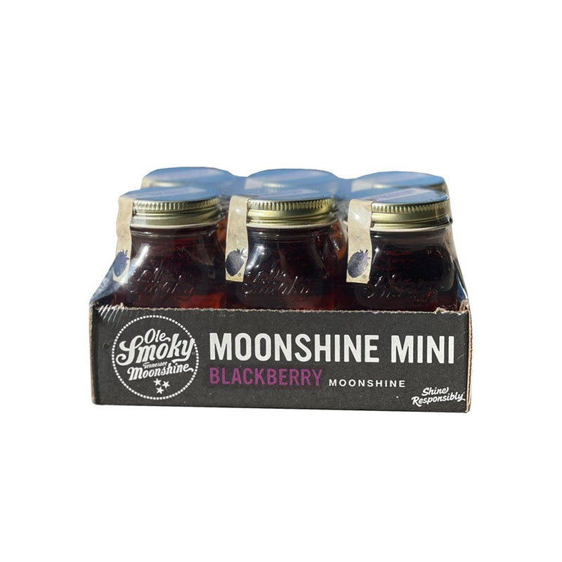 Ole Smoky Blackberry Moonshine Mini 50ml 6pk