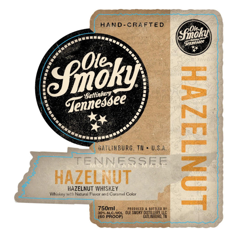 Ole Smoky Hazelnut Tennessee Whiskey