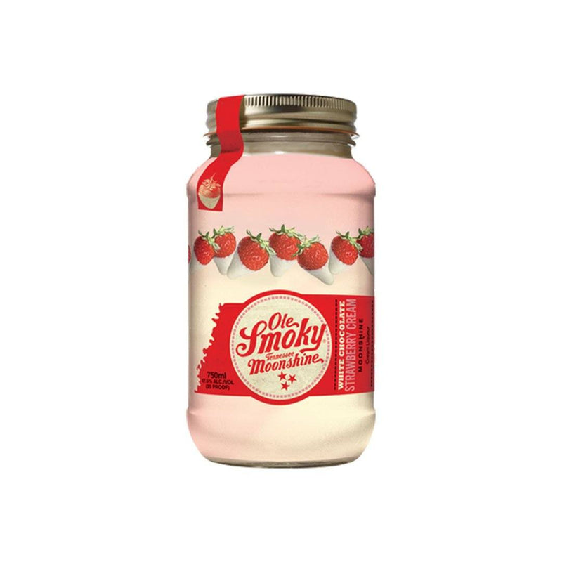 Ole Smoky White Chocolate Strawberry Cream Moonshine