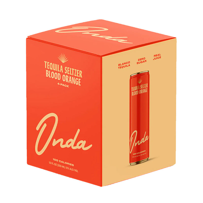 Onda Blood Orange Tequila Seltzer 4PK
