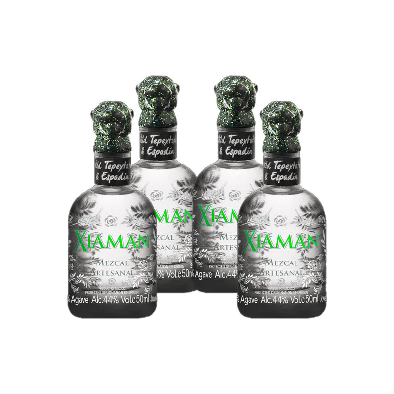 Padre Azul & Xiaman Mezcal 50ml 4 Pk Gift Set