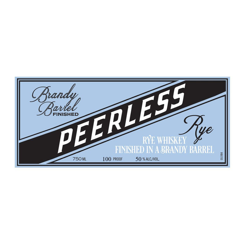 Peerless Rye Finished In A Brandy Barrel
