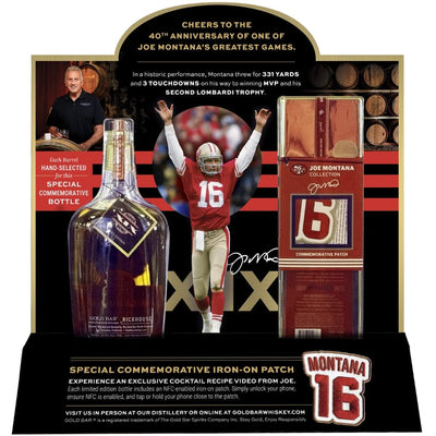 Gold Bar Whiskey 40th Anniversary Flask Limited Collector’s Edition