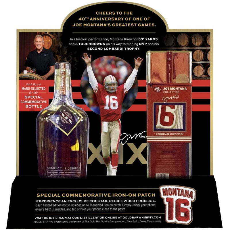 Gold Bar Whiskey 40th Anniversary Flask Limited Collector’s Edition