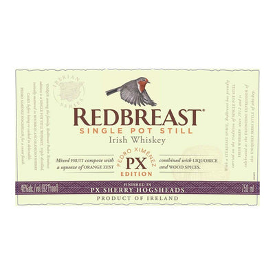 Redbreast Single Pot Still PX Sherry Hogsheads Cask