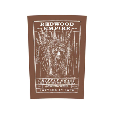 Redwood Empire Grizzly Beast Bourbon Bottled In Bond