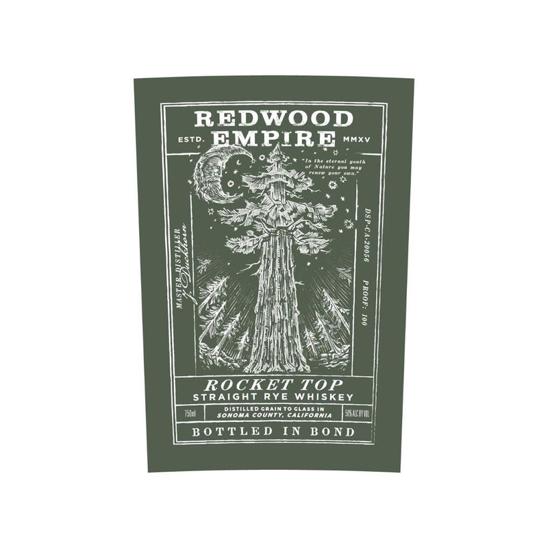 Redwood Empire Rocket Top Rye Bottled In Bond