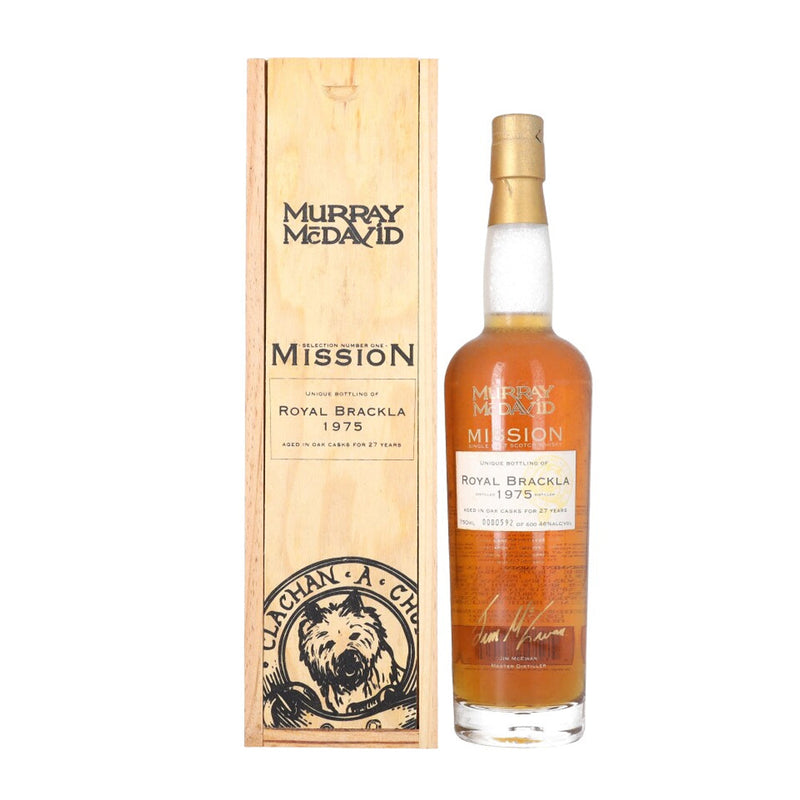 Royal Brackla 1975 Murray McDavid 27 Year Old Mission