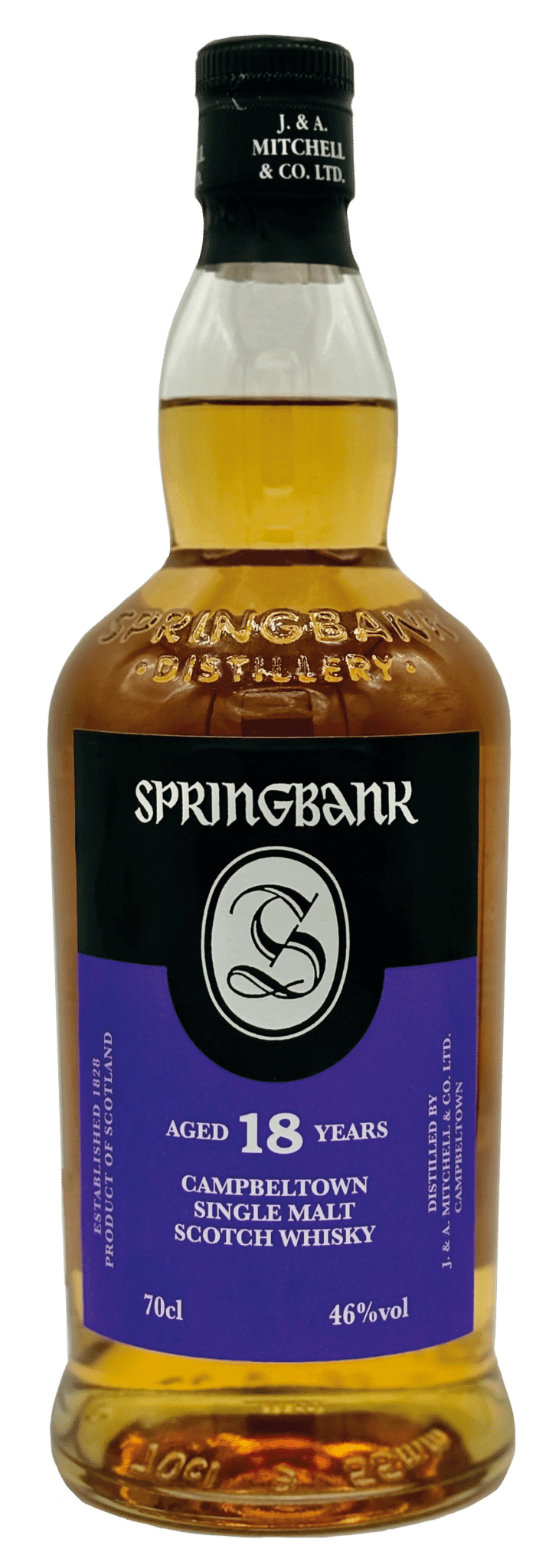 Springbank 18 Year Old Scotch Whisky