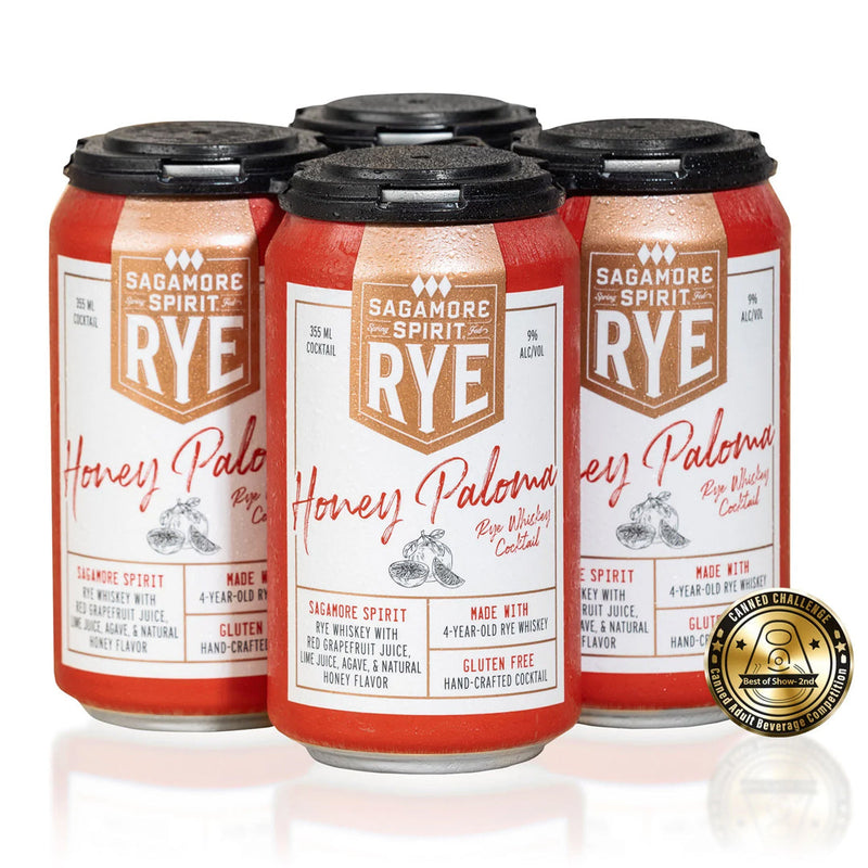Sagamore Spirit Rye Honey Paloma 4-Pack